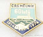 Rybářský odznak ČRS Mělník 60 let 1914-1