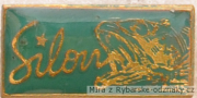 Rybářský odznak Silon s rybou